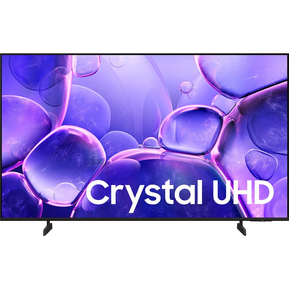 Samsung 55'' Crystal Uhd U8000F 4K Smart Tv (2025) | Cps Exclusive 26 Month Protection, 2X Hdmi Cables, Premiere Movies Streamin
